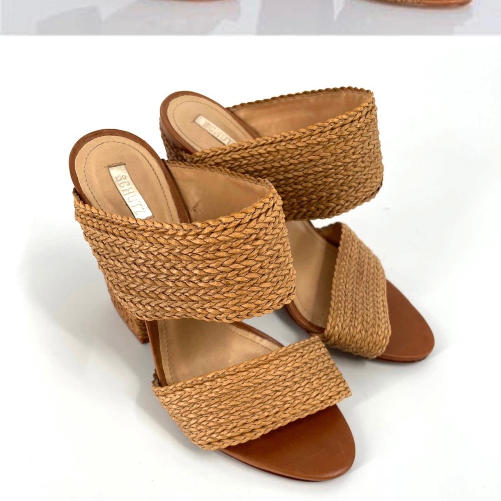 Stylish Tan Woven Sandals